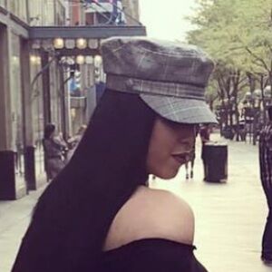 Plaid Newsboy ladies hat